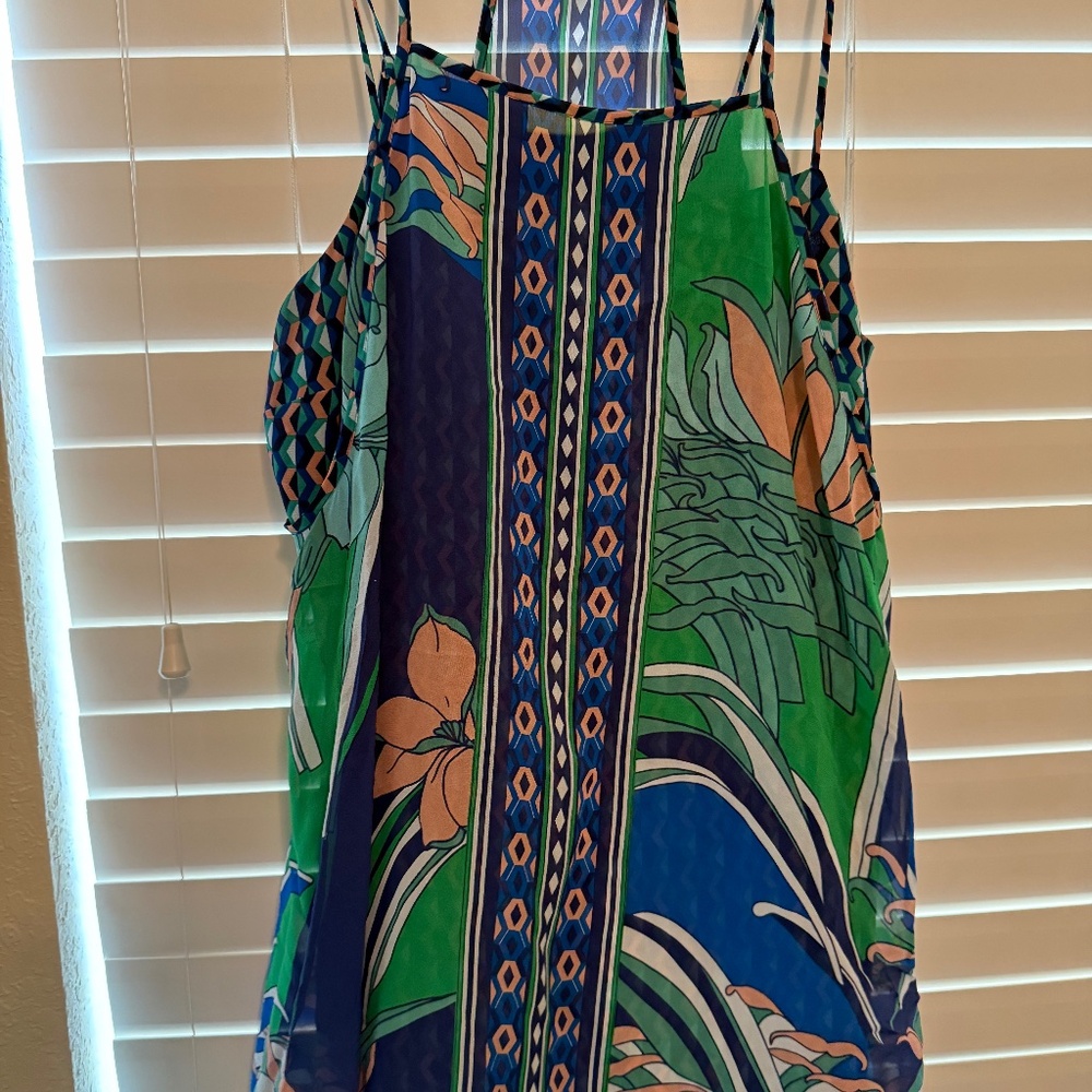 Maeve Mixed Pattern Dress